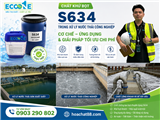 EG-S634 – Chất phá bọt công nghiệp mạnh, an toàn cho xử lý nước thải
